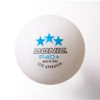 توپ پینگ پنگ دونیک 3 ستاره ABS (بسته 120 عددی) HGH