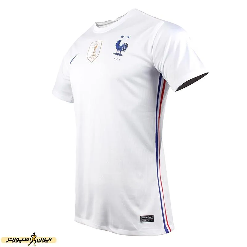 پیراهن فوتبال دوم تیم ملی فرانسه نایک یورو 22-2021 AKS