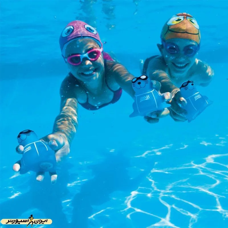 کمک آموزشی شنا بچه گانه زاگز زاگی سیل سطح پیشرفته